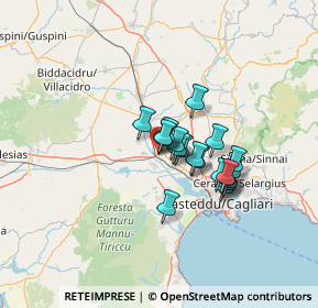 Mappa Via Parrocchia, 09033 Decimomannu CA, Italia (9.73737)