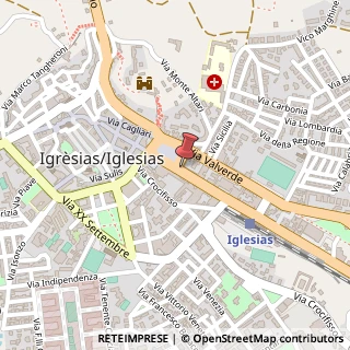Mappa Via Garibaldi, 35, 09016 Iglesias, Carbonia-Iglesias (Sardegna)