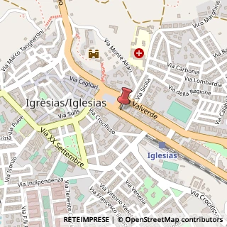 Mappa Via Garibaldi, 13, 09016 Iglesias, Carbonia-Iglesias (Sardegna)