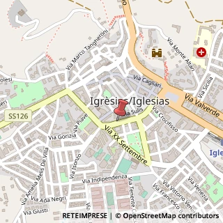 Mappa Via Roma, 42, 09016 Iglesias, Carbonia-Iglesias (Sardegna)