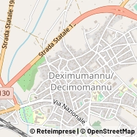 Map Decimomannu