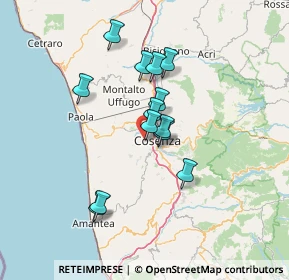 Mappa 87040 Castrolibero CS, Italia (12.25154)