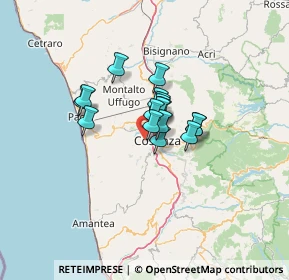 Mappa 87040 Castrolibero CS, Italia (8.06059)