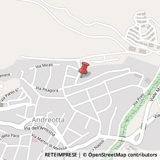Mappa Via Largo degli Aquiloni, 10, 87040 Castrolibero, Cosenza (Calabria)