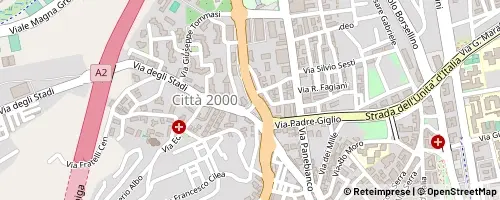 Mappa Cosenza