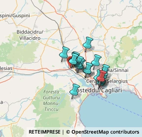Mappa Via Stazione, 09033 Decimomannu CA, Italia (9.60737)