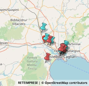 Mappa Via Stazione, 09033 Decimomannu CA, Italia (12.54063)