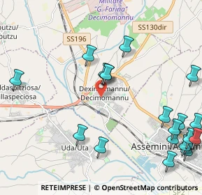 Mappa Via Stazione, 09033 Decimomannu CA, Italia (3.056)