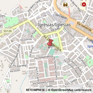 Mappa Via Fratelli Bandiera, 24, 09016 Iglesias, Carbonia-Iglesias (Sardegna)