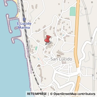 Mappa Strada H, 22, 87038 San Lucido, Cosenza (Calabria)