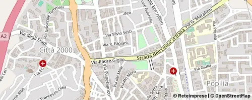 Mappa Cosenza