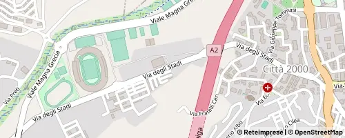 Mappa Cosenza