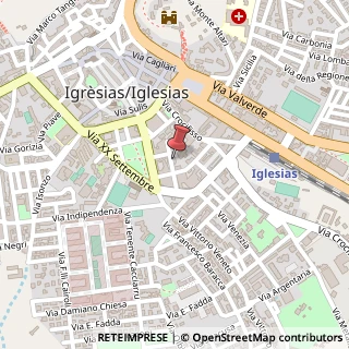 Mappa Via Fiume, 14, 09016 Iglesias, Carbonia-Iglesias (Sardegna)