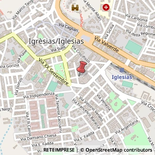 Mappa Via Modena, 29, 09016 Iglesias, Carbonia-Iglesias (Sardegna)