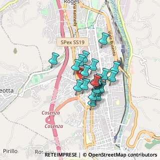 Mappa Via Beato Umile da Bisignano, 87100 Cosenza CS, Italia (0.6185)