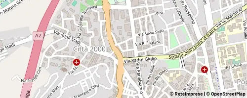 Mappa Cosenza