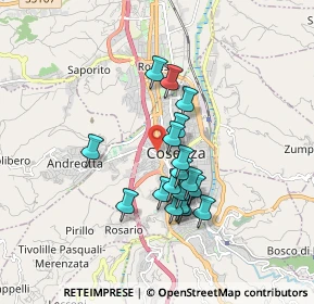 Mappa Piazza 1º Maggio, 87100 Cosenza CS, Italia (1.52889)