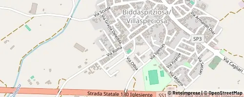Mappa Villaspeciosa