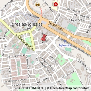 Mappa Via Modena, 22, 09016 Iglesias, Carbonia-Iglesias (Sardegna)