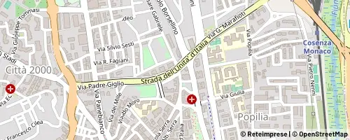 Mappa Cosenza