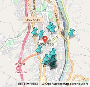Mappa Via Carlo Bilotti, 87100 Cosenza CS, Italia (0.9445)