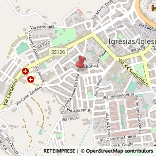 Mappa Via Menotti,  34, 09134 Iglesias, Carbonia-Iglesias (Sardegna)