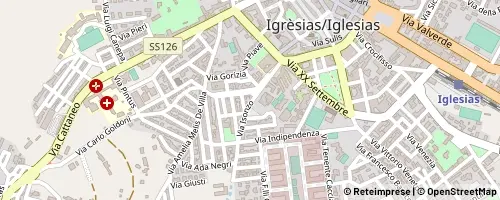 Mappa Iglesias