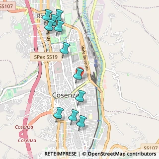 Mappa Piazza Francesco Vaccaro, 87100 Cosenza CS, Italia (1.33636)