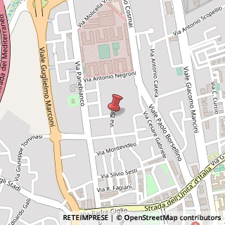 Mappa Via Lazio, 36, 87100 Cosenza, Cosenza (Calabria)