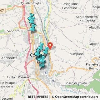 Mappa Via Beato Francesco Marino, 87100 Cosenza CS, Italia (1.90857)