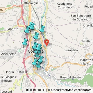 Mappa Via Francesco Beato, 87100 Cosenza CS, Italia (1.84067)