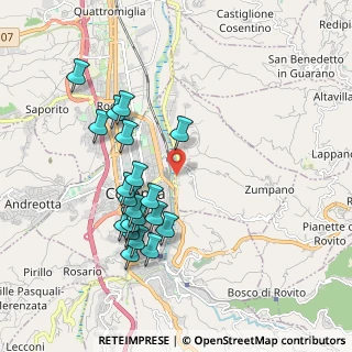 Mappa Via Francesco Beato, 87100 Cosenza CS, Italia (2.055)