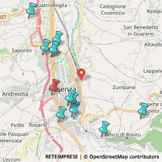 Mappa Via Beato Francesco Marino, 87100 Cosenza CS, Italia (2.67917)