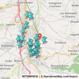 Mappa Via Francesco Beato, 87100 Cosenza CS, Italia (1.94222)