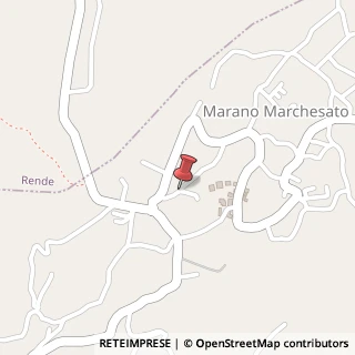 Mappa Via F.lli Bandiera, 20, 87040 Marano Marchesato CS, Italia, 87040 Marano Marchesato, Cosenza (Calabria)