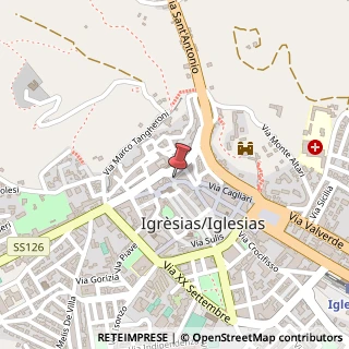 Mappa Piazza Pichi, 09016 Iglesias SU, Italia, 09016 Iglesias, Carbonia-Iglesias (Sardegna)