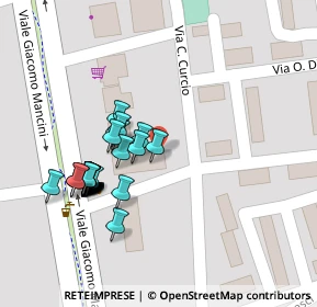 Mappa Via Tristano Codignola, 87100 Cosenza CS, Italia (0.06897)