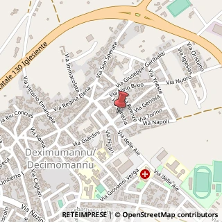Mappa Via Milano, 9, 09033 Decimomannu, Cagliari (Sardegna)
