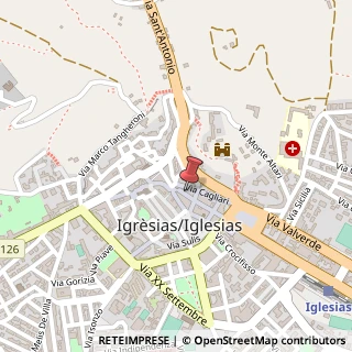 Mappa Via Giacomo Matteotti, 7, 09016 Iglesias, Carbonia-Iglesias (Sardegna)