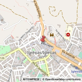 Mappa Via Giacomo Matteotti, 3, 09016 Iglesias, Carbonia-Iglesias (Sardegna)