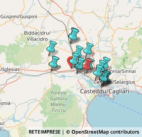 Mappa Via Tuveri, 09010 Villaspeciosa CA, Italia (10.991)