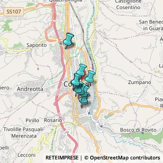 Mappa Via Tommaso Aceti Box N°, 87100 Cosenza CS, Italia (1.09333)