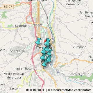 Mappa Via Tommaso Aceti Box N, 87100 Cosenza CS, Italia (1.25)