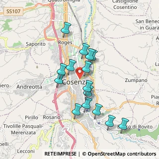 Mappa Via Tommaso Aceti Box N°, 87100 Cosenza CS, Italia (1.76733)