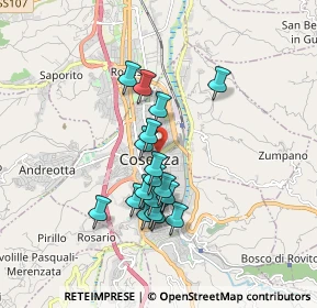 Mappa Via Tommaso Aceti Box N°, 87100 Cosenza CS, Italia (1.58056)