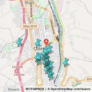 Mappa Via Tommaso Aceti Box N°, 87100 Cosenza CS, Italia (1.0525)