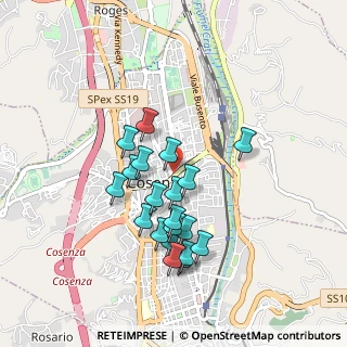 Mappa Via Tommaso Aceti Box N°, 87100 Cosenza CS, Italia (0.8855)