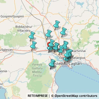 Mappa Vicolo primo, 09033 Decimomannu CA, Italia (10.929)