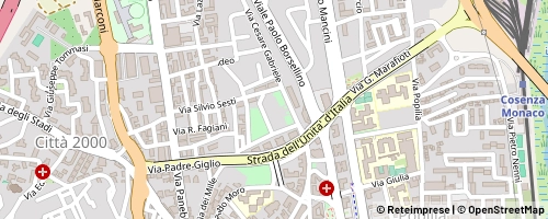 Mappa Cosenza