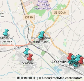 Mappa Piazza Virgilio Loi, 09033 Decimomannu CA, Italia (3.36733)